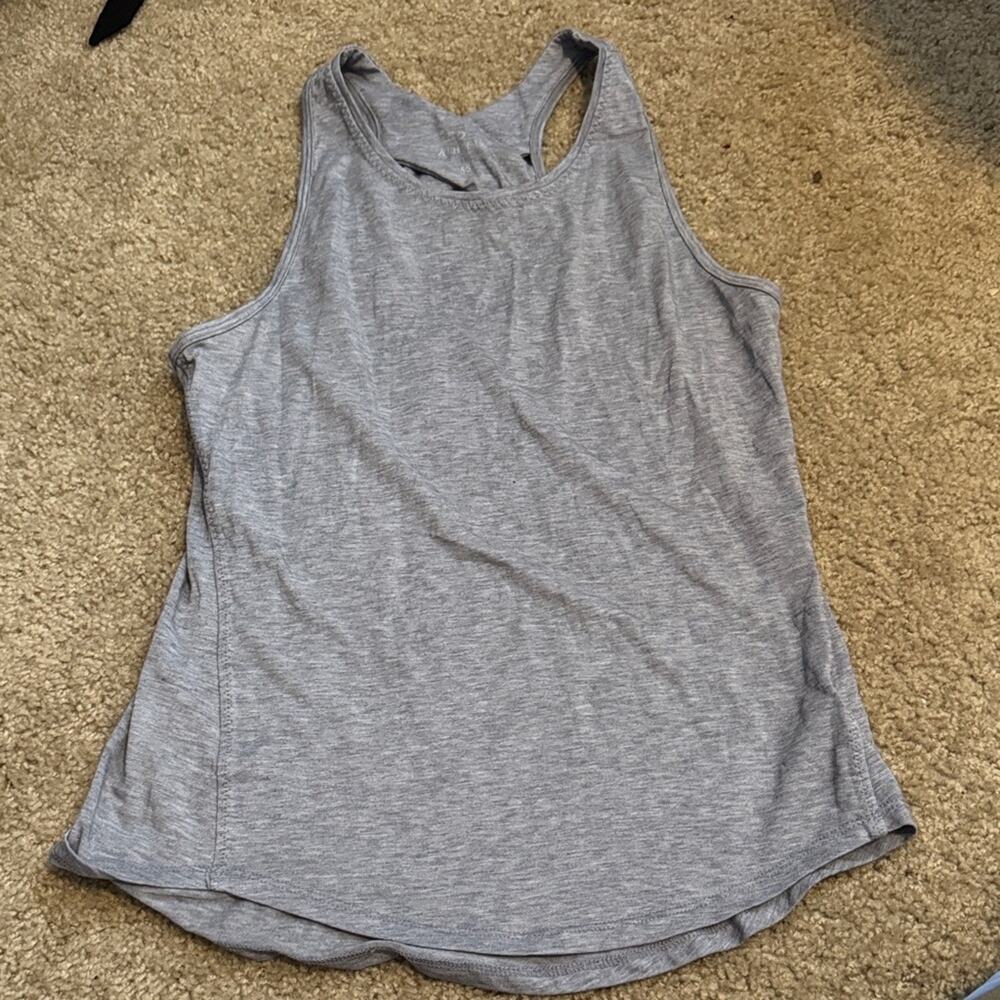 Athleta Light Gray Women's Tank Top